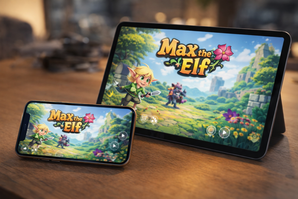 max the elf on ios max the elf on i phone or ipad